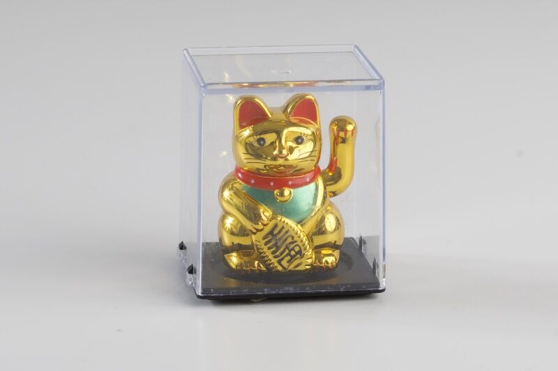 ソーラーまねきねこ　金